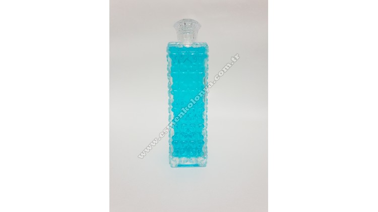 Marine Kolonyası Kare Kalpli Cam Şişe 350cc Marine Kolonyası Kare Kalpli Cam Şişe 350cc